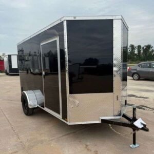2023 Titanium Cargo Trailers 6×12 Tandem Axle Enclosed Trailer